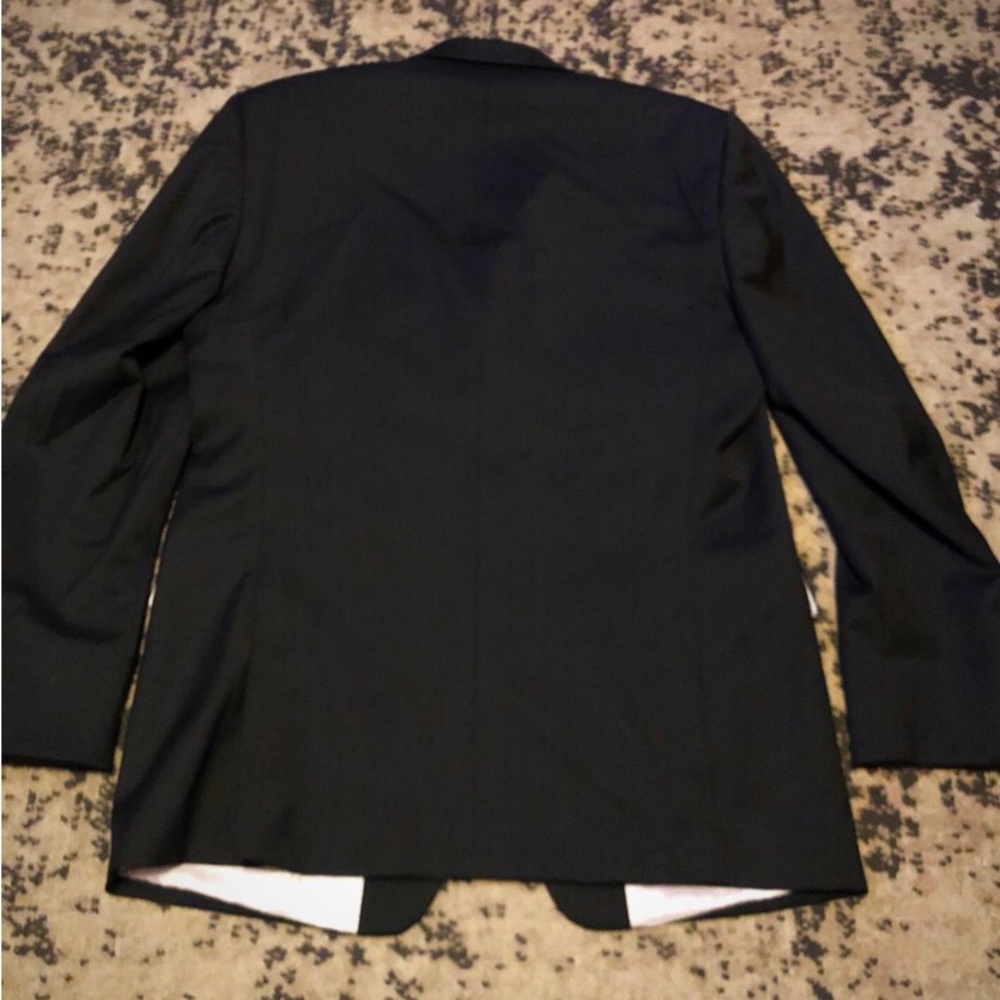 Wool 3 Button Blazer - image 6